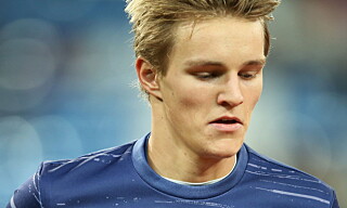 Mens ryktene om framtida svirrer, trente Ødegaard som normalt med Real Madrid